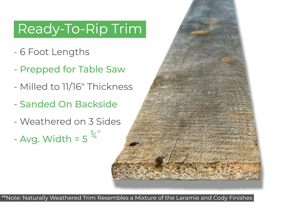 ReadyToRip Wood Trim Centennial Woods
