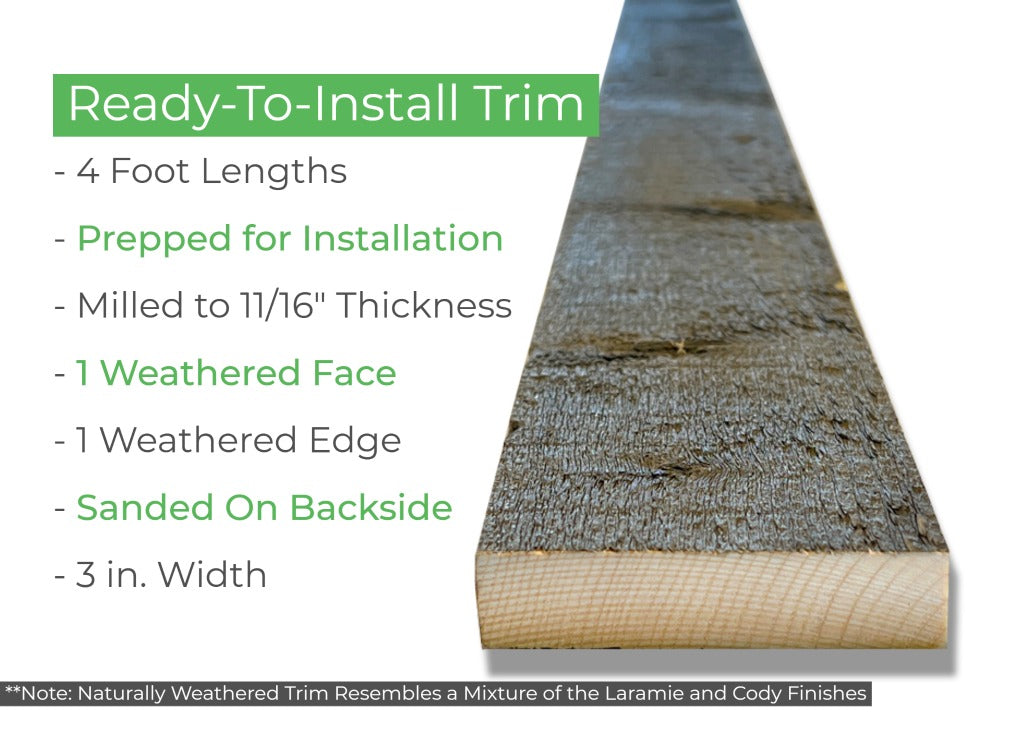 Ready-To-Install Trim