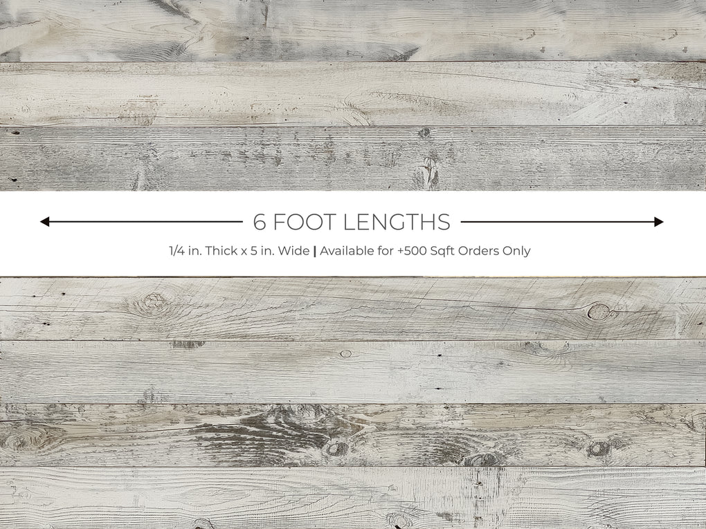 Sundance White Bulk Order Paneling