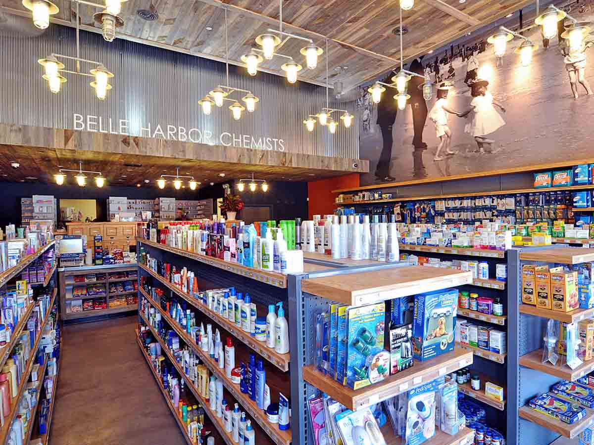 Reclaimed wood ceiling in Brookly