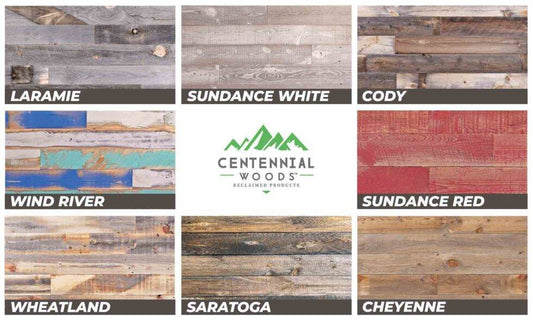RECLAIMED WOOD WALL COLORS