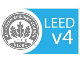 LEED v4 logo.