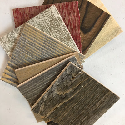 Reclaimed Wood Samples