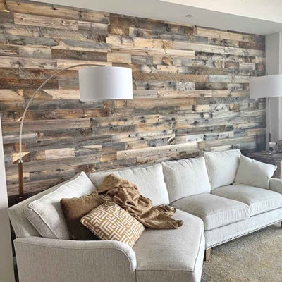Wooden Wall Panels for Living Room