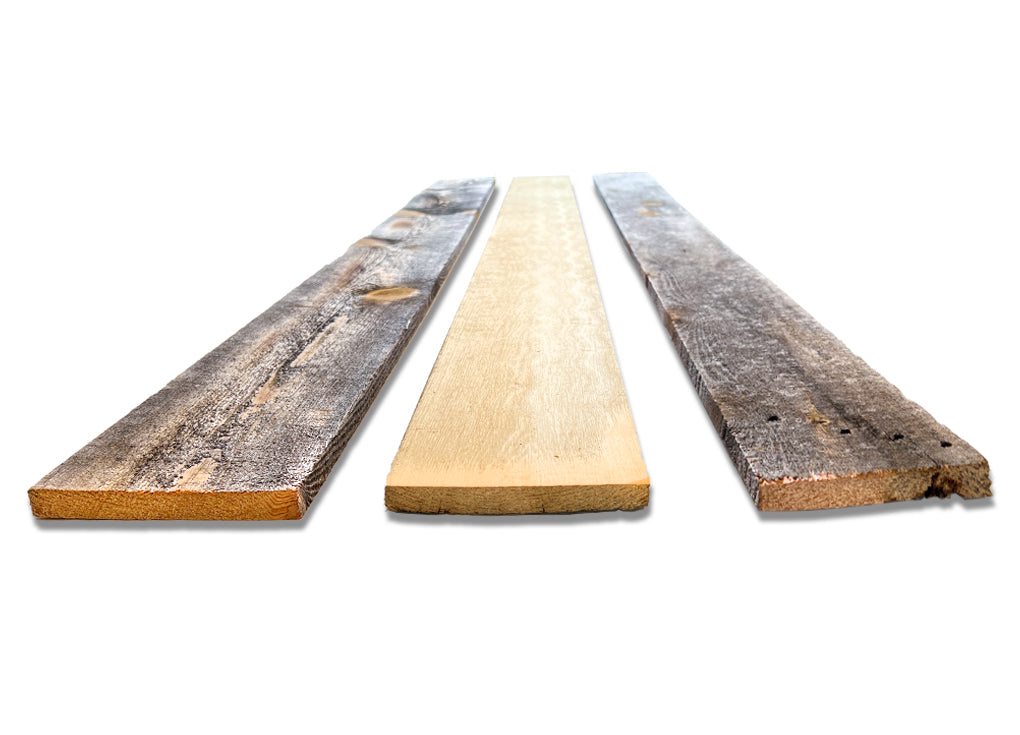 Wood Rip Designs Ready-to-Rip Rustic Wood Trim | Weathered Reclaimed Wood Trim ...