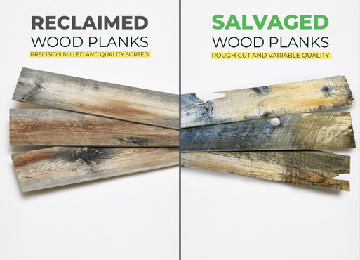 Salvaged Wood Planks