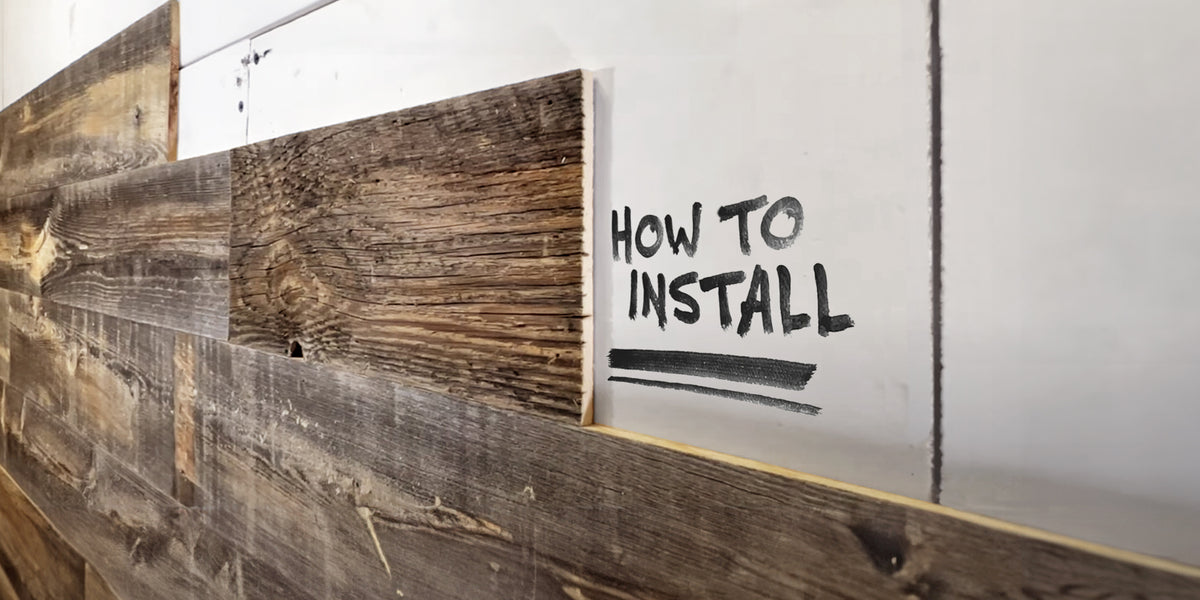 How To Install A Reclaimed Wood Wall