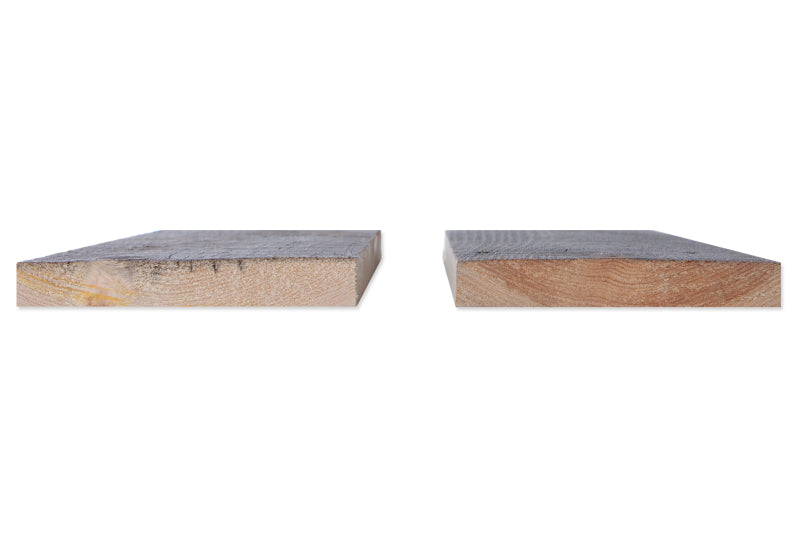 S3S board milled from barn wood