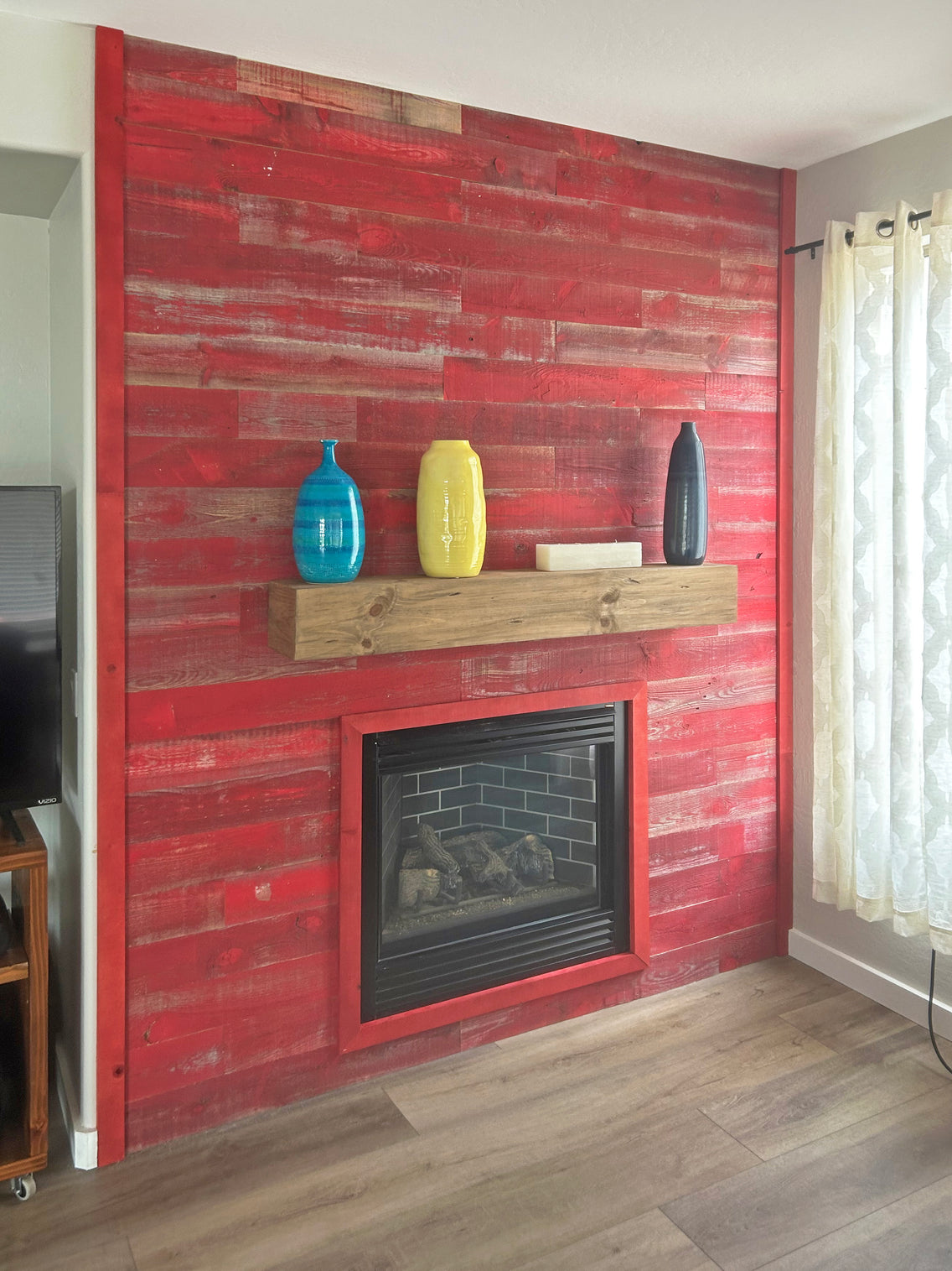 Red Barnwood Paneling | Discount Wall Paneling – Centennial Woods