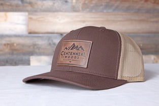 Brown Centennial Woods ball cap